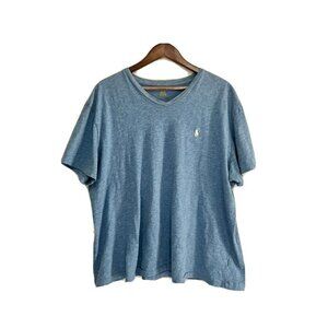 POLO Ralph Lauren Men's Classic Tee, XL - Blue